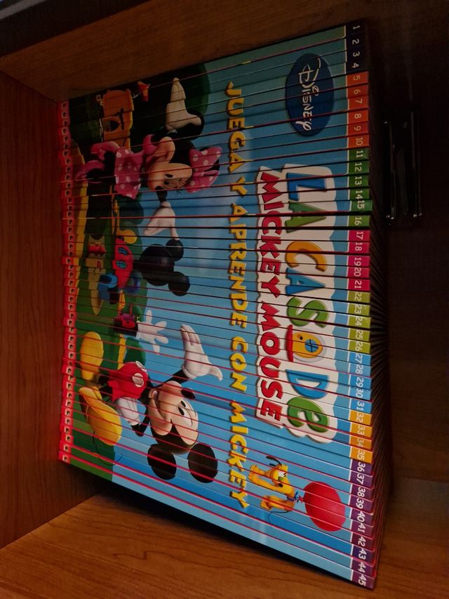 Libros la casa de Mickey Mouse