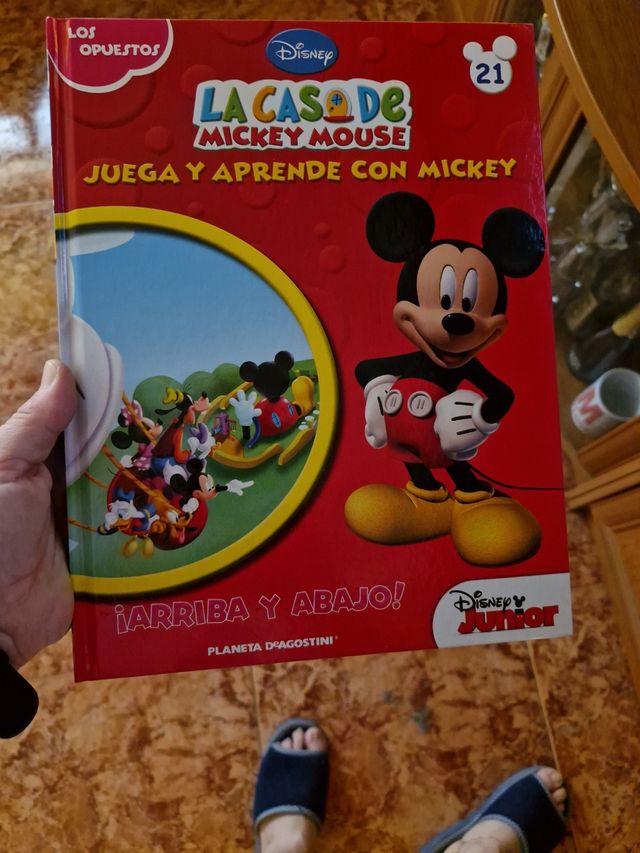 Libros la casa de Mickey Mouse