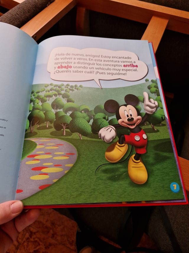 Libros la casa de Mickey Mouse