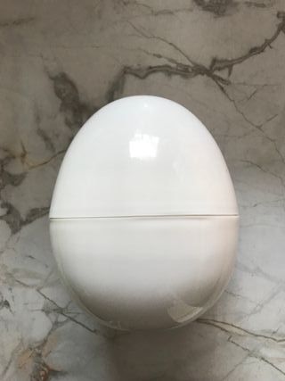 Estufa para cocinar huevos en microondas.
