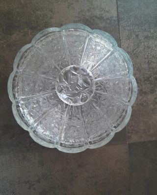 Portacaramelle di cristallo, vintage anni 60/70