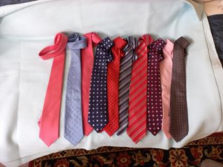 Lote de 10 corbatas