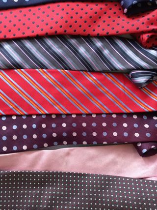 Lote de 10 corbatas