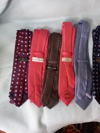 Lote de 10 corbatas