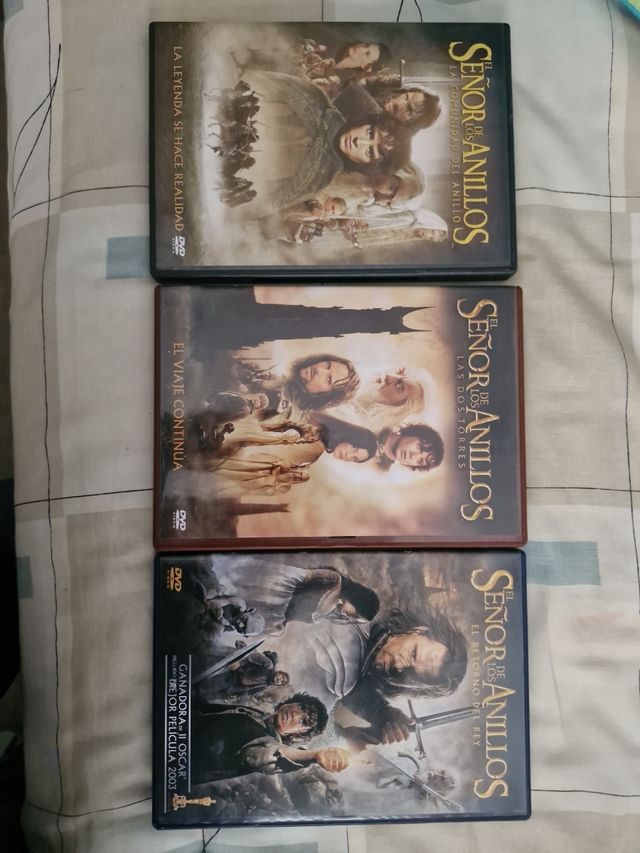 Coleccion DVD el señor de los anillos