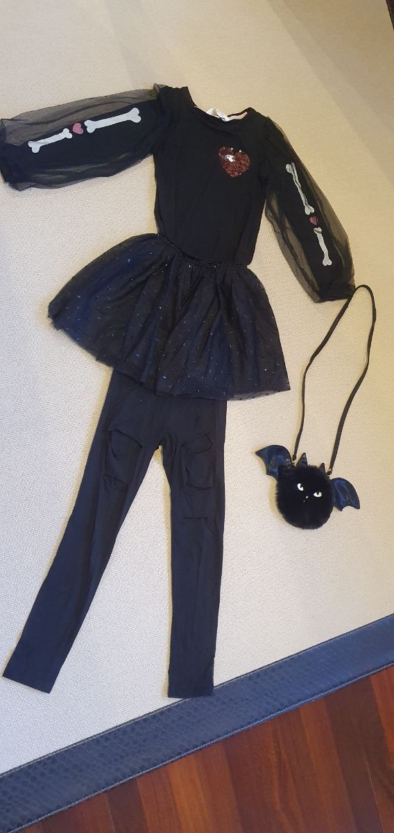 Disfraz de novia cadaver o esqueleto.