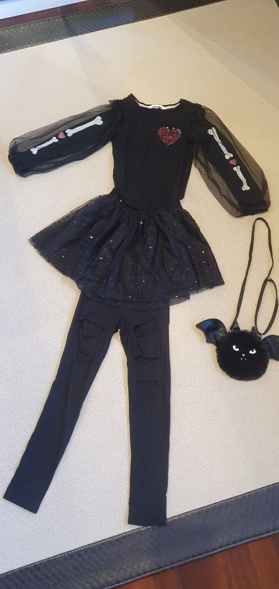 Disfraz de novia cadaver o esqueleto.