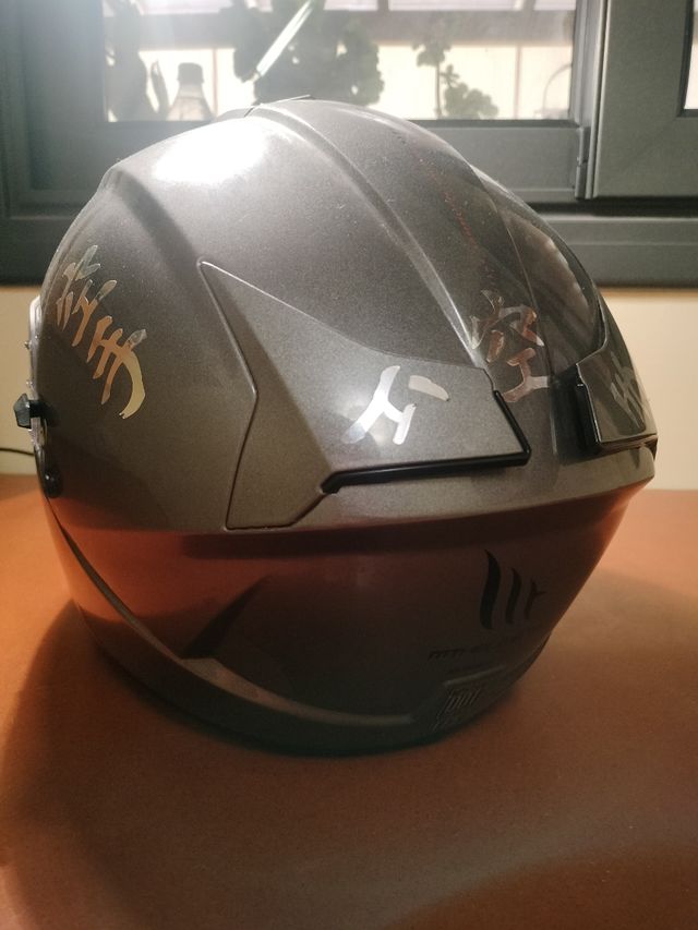 Casco de moto