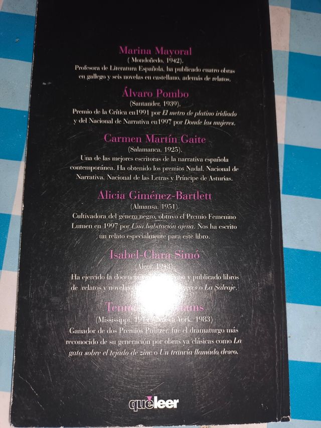 Amores y mujer de las 15 a 70 años