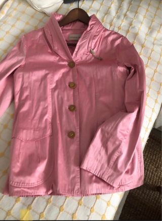 Chaqueta rosa Purificacion Garcia