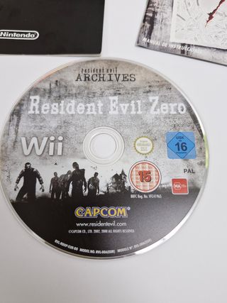 Wii Resident Evil Zero
