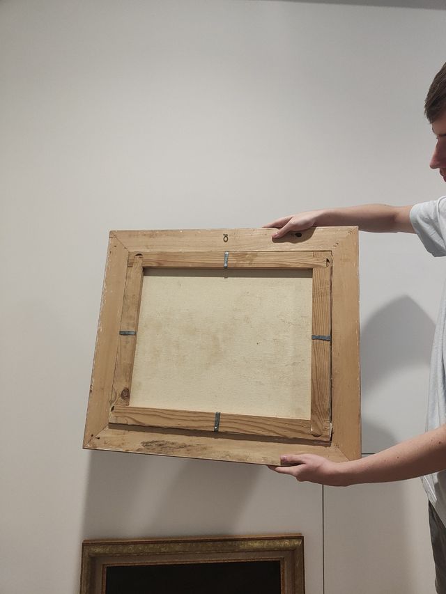 Cuadros con marcos Dorado