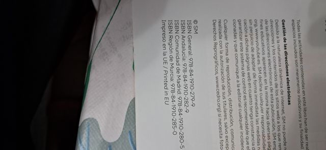 Lebros de 5 primaria