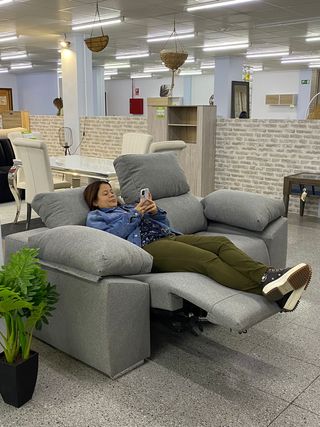 Sofá cama relax dos plazas - paga en casa
