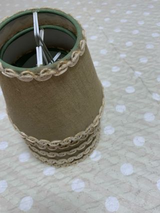 Lampara y lamparita de forja