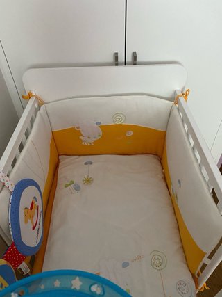 Cuna Trama +colchon bebe Ecus Kids Care