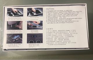 Cargador USB para Tesla Model Y/3 (2021-2024)