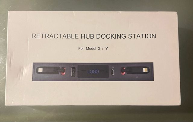 Cargador USB para Tesla Model Y/3 (2021-2024)