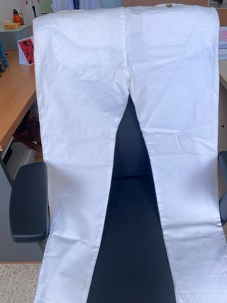 Pantalon blanco niño Zara 13-14