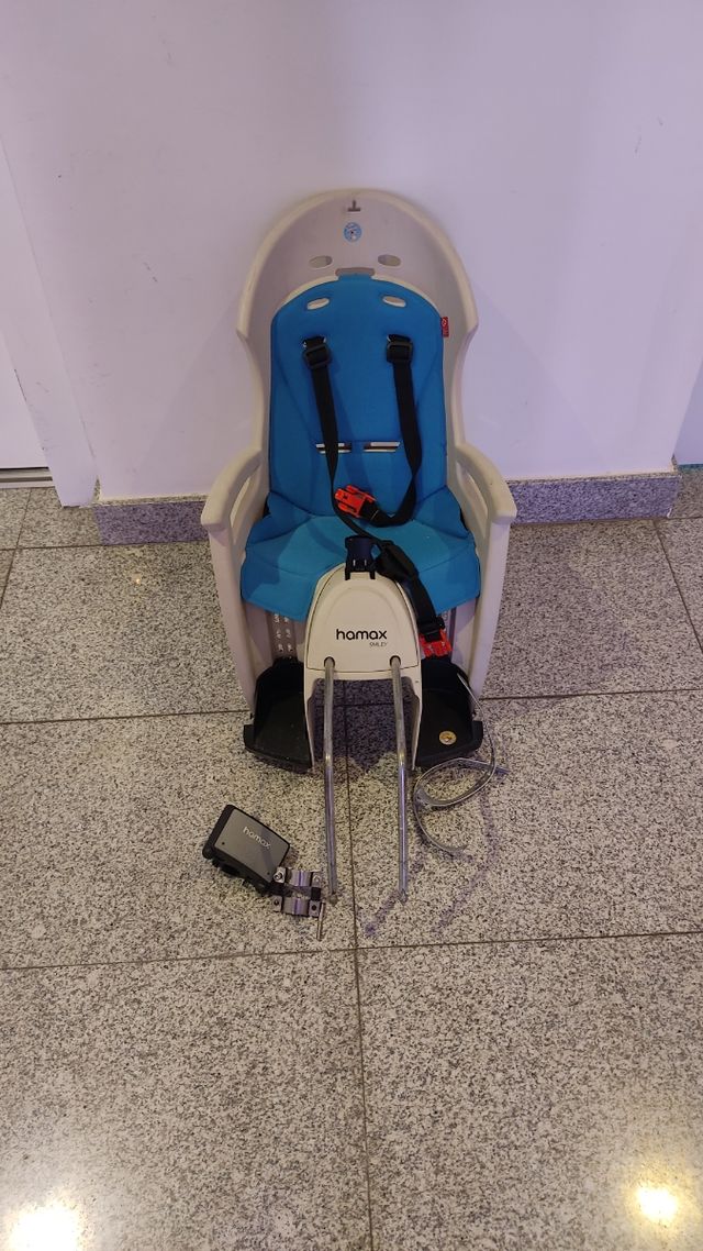 Silla portabebes para bici Hamax