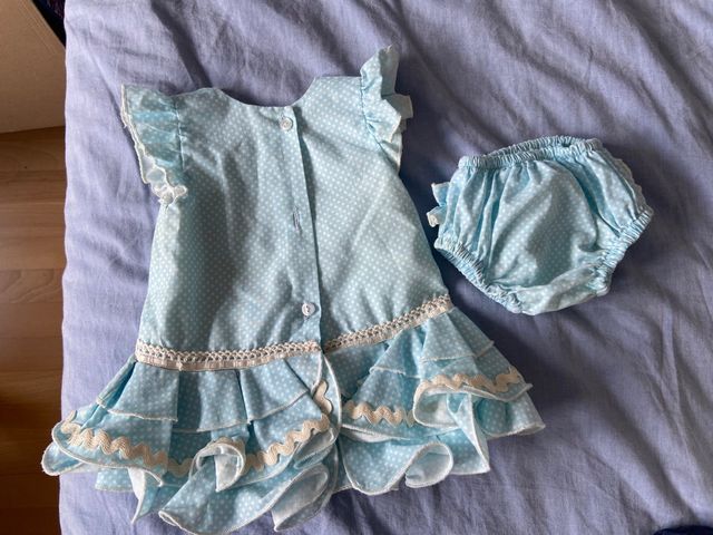 Vestido flamenca bebé