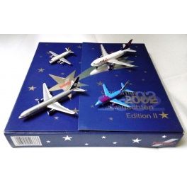 SET CRHRISTMAS 2002 HERPA 1/500 HERPA 513333