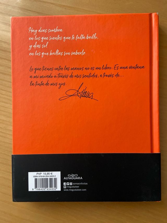 La tinta de mis ojos