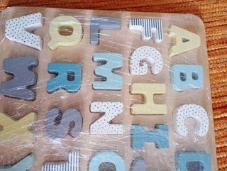 Vertbaudet puzzle abecedario