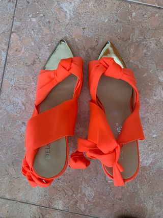 Zapatos de verano con tacón mujer