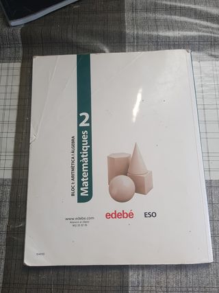 Libro de Matemáticas 2n Eso