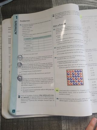 Libro de Matemáticas 2n Eso