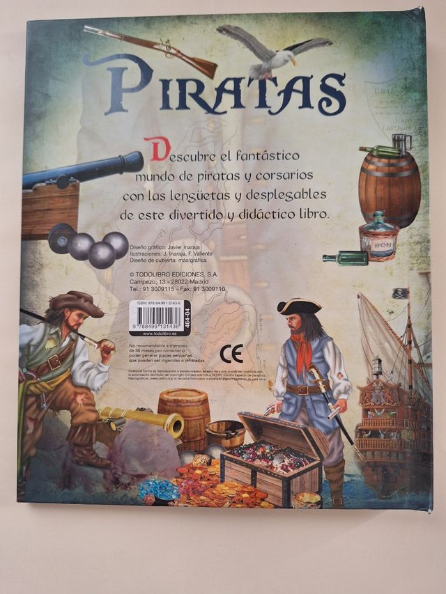 Piratas (Pop-ups fantásticos) (Spanish Edition)