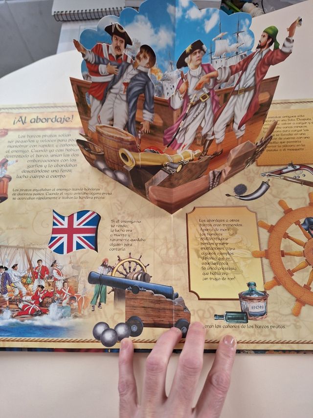 Piratas (Pop-ups fantásticos) (Spanish Edition)