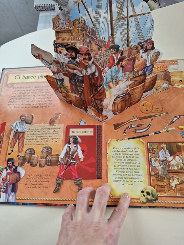 Piratas (Pop-ups fantásticos) (Spanish Edition)