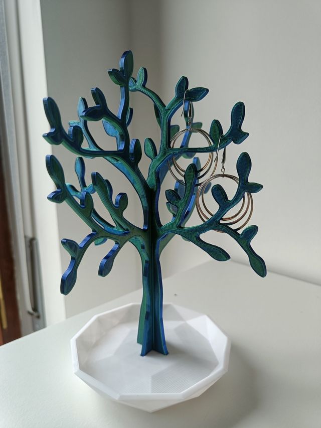 Porta gioielli albero