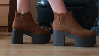 Botines marrones talla 38