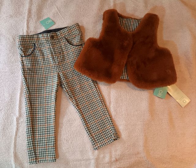 Pantalón y chaleco Obaïbï