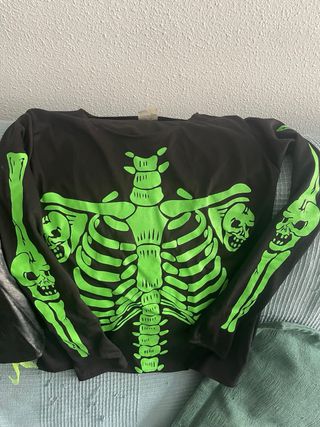 Diafraz halloween calavera chica