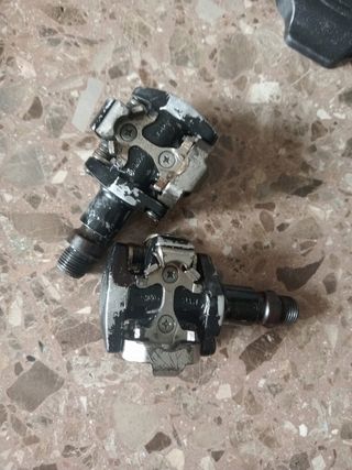 Pedales automáticos, bicicleta.Shimano