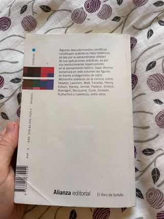Libro “Momentos estelares de la ciencia” Isaac