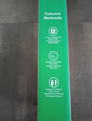 Lampada ricaricabile senza fili Edishine