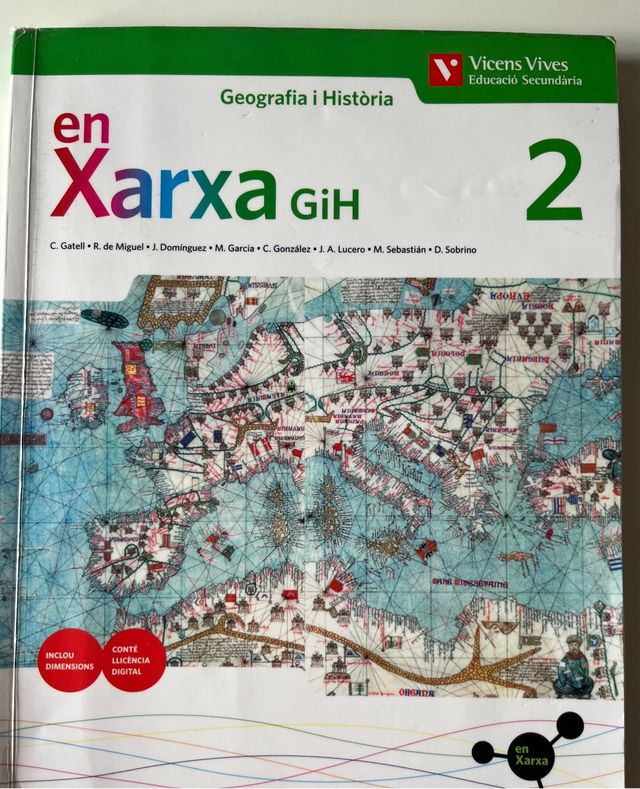 Llibre Geigrafia i Història 2n ESO