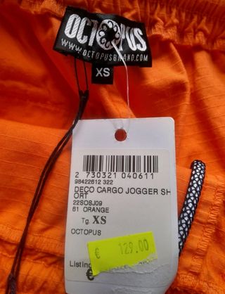 Pantaloncini uomo cargo jogger Octopus