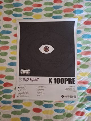 Poster Album Bad Bunny