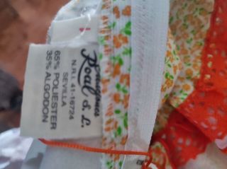 Traje de flamenca para niña 