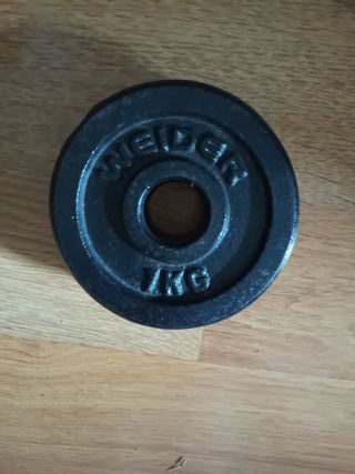 Discos pesas 1kg