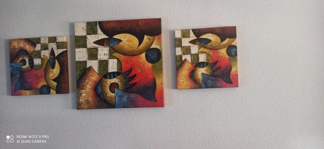 CUADROS TRIPTICOS 3 nuevos