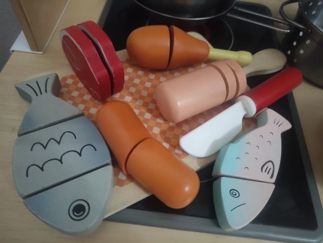Cocina infantil Ikea + accesorios