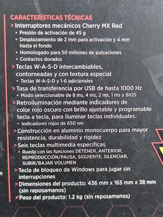 Teclado Mecánico Corsair K70 RGB - ¡Perfecto Estad