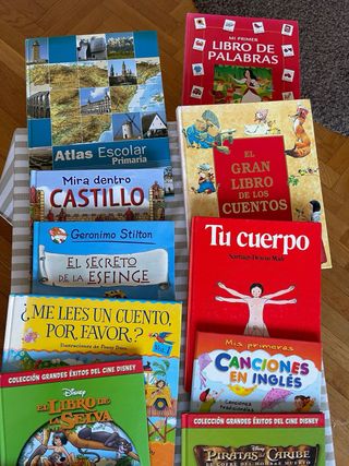 Multitud de libros en ingles, espsñol y catalan
